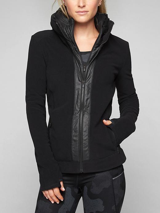 Athleta Womens Power Peak Jacket Black Size M