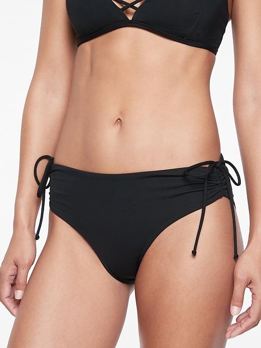 Athleta Womens Scrunch Full Tide Bottom Black Size Xs
