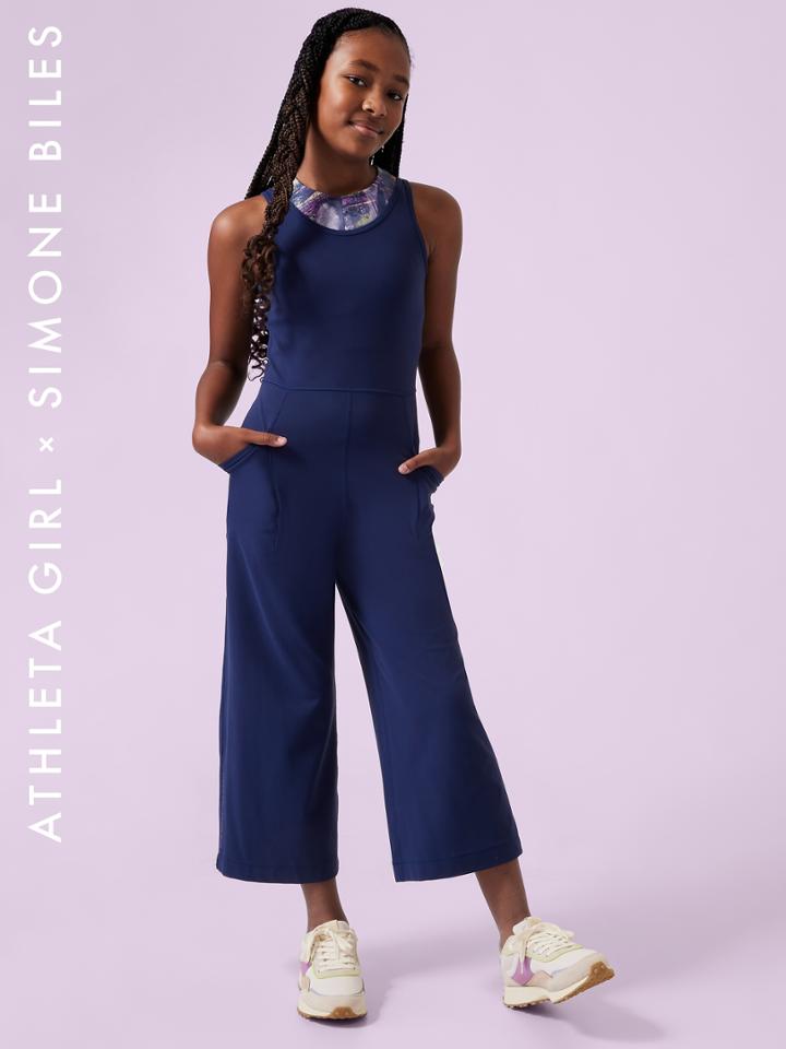 Simone Biles Wide Leg Jumpsuit