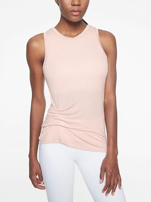 Athleta Womens Threadlight Twist Tank Ballerina Gown Size M