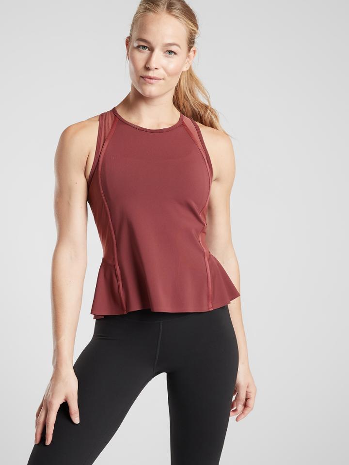 Aura Peplum Tank