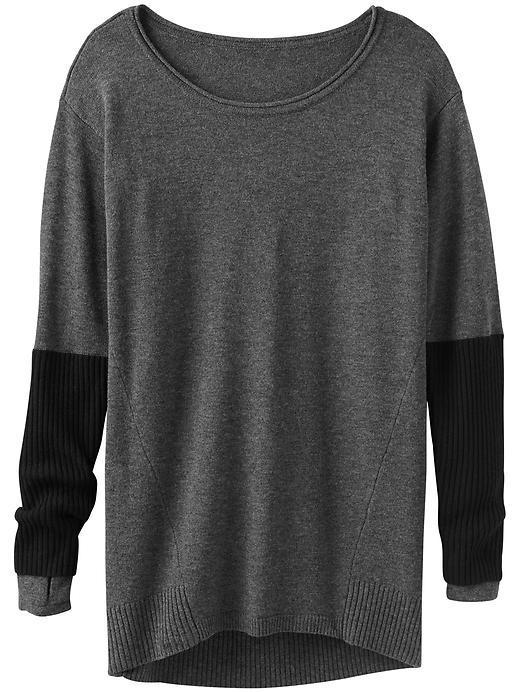 Athleta Merino Nopa Sweater - Charcoal Heather