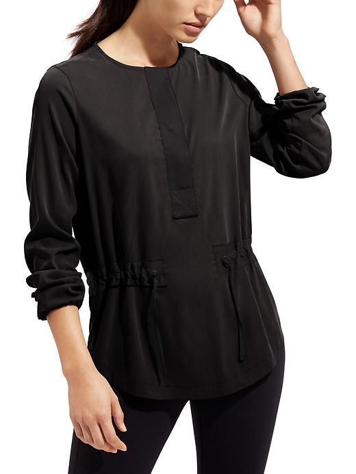 Athleta Womens Relaxed Tunic Size L - Black