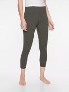 Athleta Womens Elation Capri Arbor Olive Size L