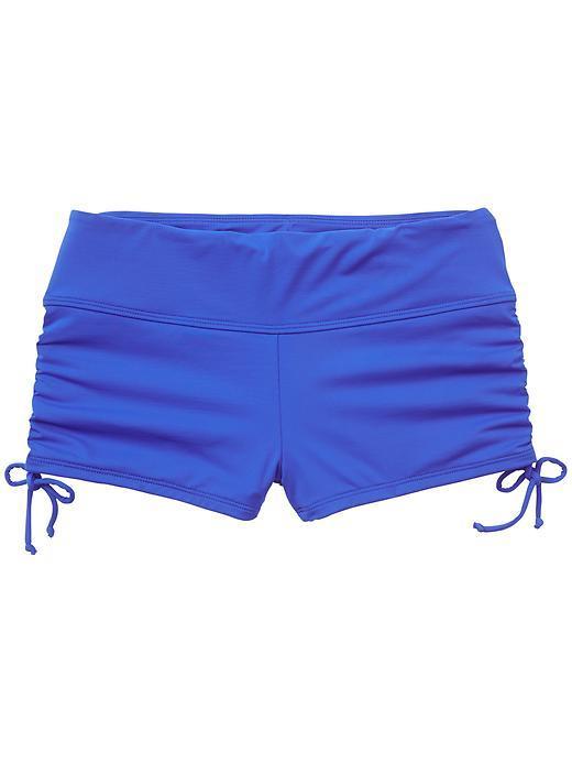 Athleta Womens Scrunch Short Size L - Caspian Blue