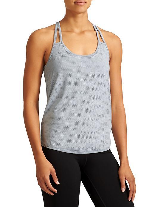 Athleta Womens Full Force Tank Size L - Slate Grey
