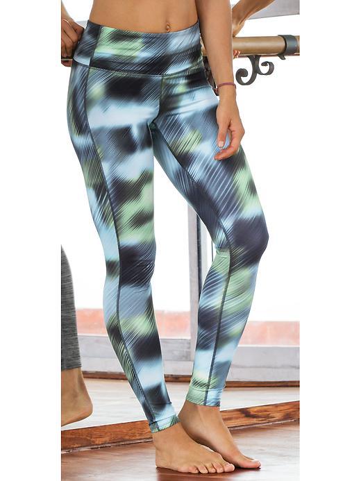 Athleta Womens High Rise Alpine Chaturanga Tight Size L Tall - Jasper Green