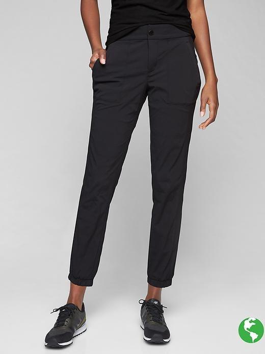 Athleta Womens Trekkie Jogger 2.0 Size 14 - Black