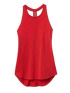 Athleta Womens Incline Tank Size L - Canyon Red