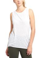 Athleta Womens Daily Tank Size M Tall - Bright White