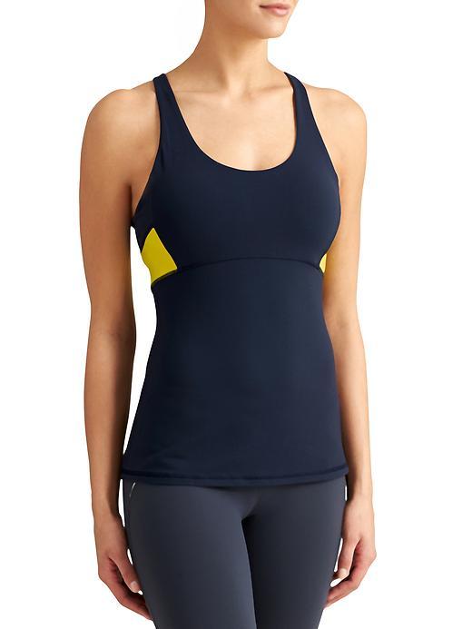 Athleta Womens Start Up Tank Size L - Navy