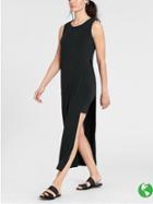 Athleta Womens Gaia Tee Dress Size 2x Plus - Black