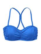 Athleta Womens Bandeau Bikini Size 32b/c - Caspian Blue