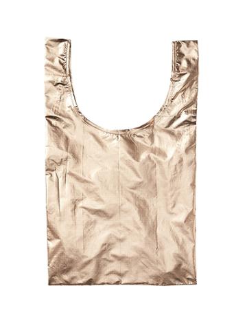 Athleta Womens Standard Reuseable Bag By Baggu Rose Gold Size One Size