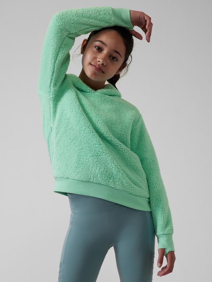 Athleta Girl So Snug Sherpa Hoodie 2.0