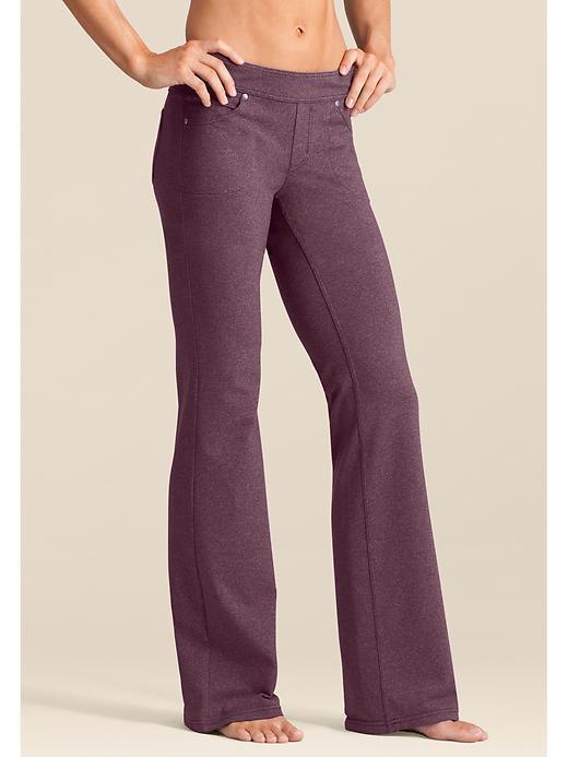 Athleta Womens Bettona Classic Pant Size M - Sangria Heather