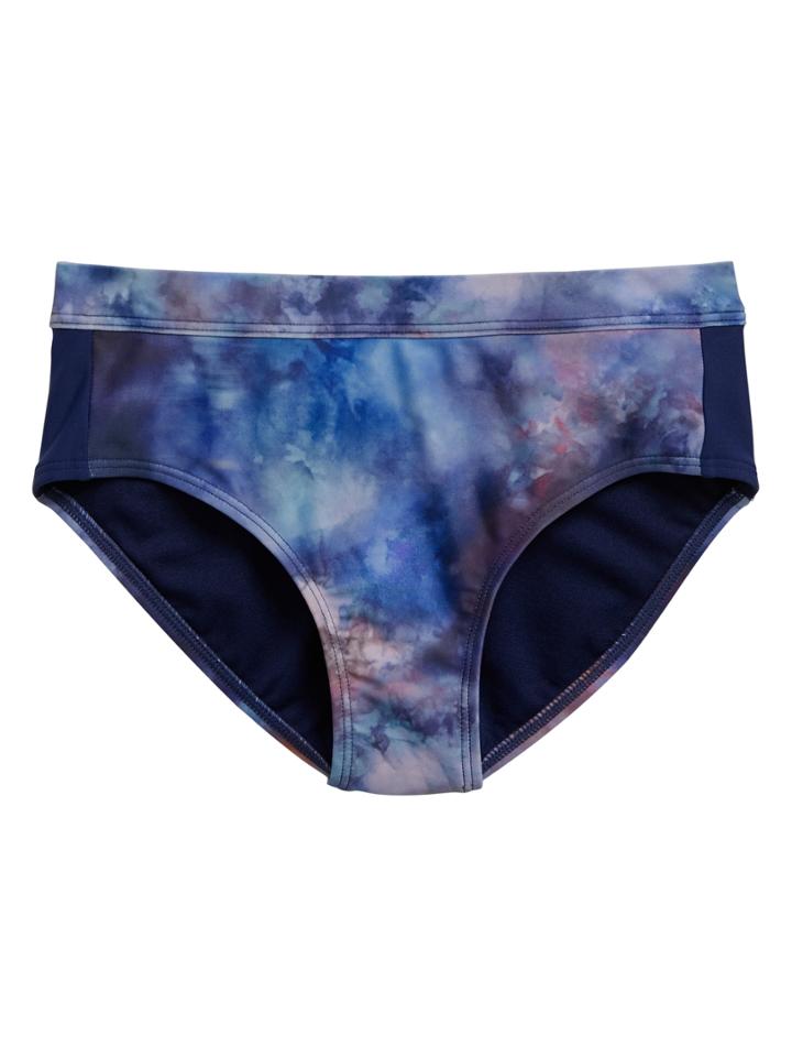 Athleta Girl Multi Tie Dye Bikini Bottom