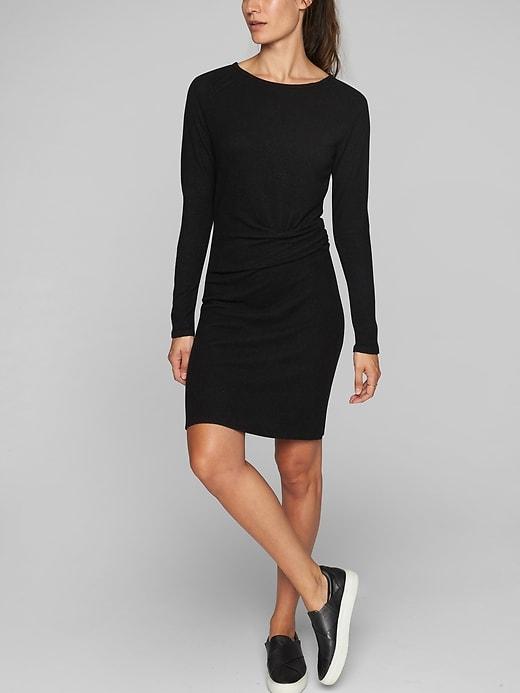 Athleta Womens Solitude Dress Black Size M