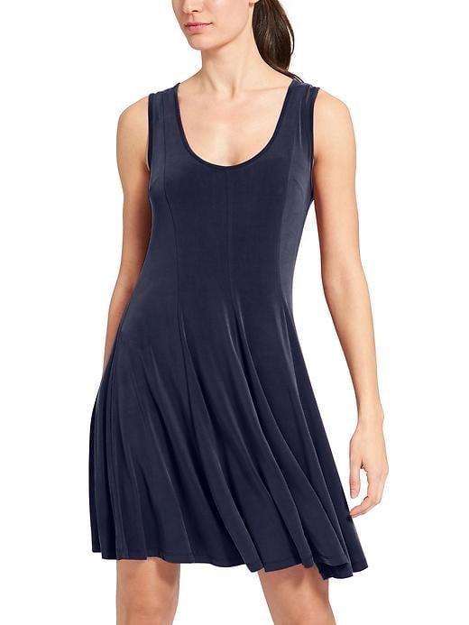 Athleta Womens Drift Dress Size S - Dress Blue