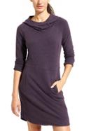 Athleta Womens Power Down Dress Size L Tall - Wild Raisin Heather