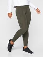Athleta Womens Up For Anything Tight Arbor Olive Size M