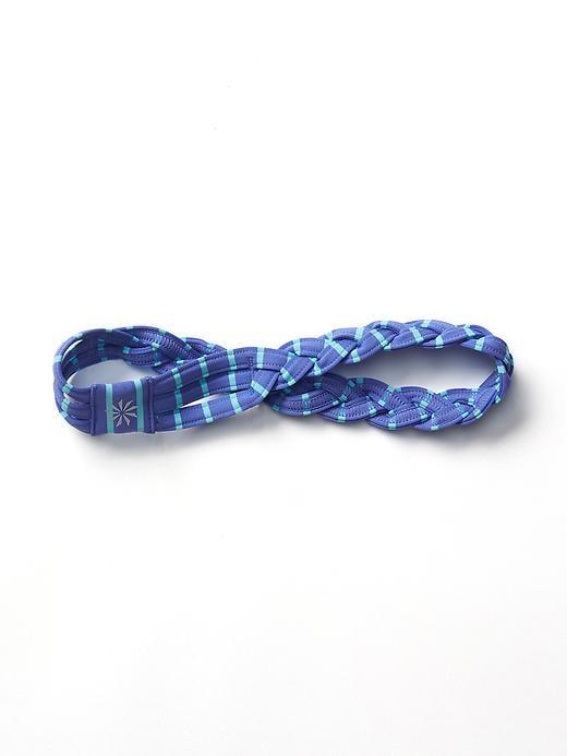 Athleta Womens Triple Braid Headband Size One Size - Yacht Stripe