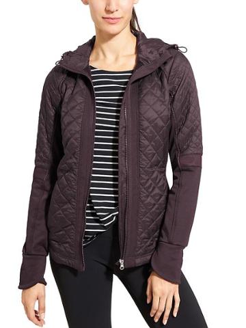 Athleta Womens Rock Springs Jacket Size 2x Plus - Wild Raisin