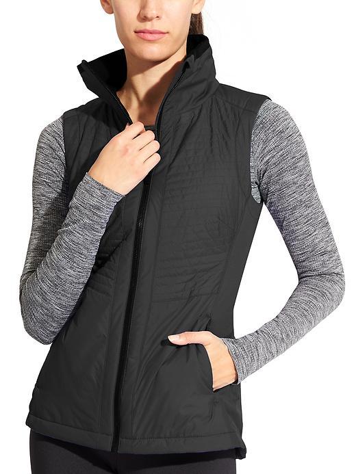 Athleta Womens Sprinter Vest Size M - Black
