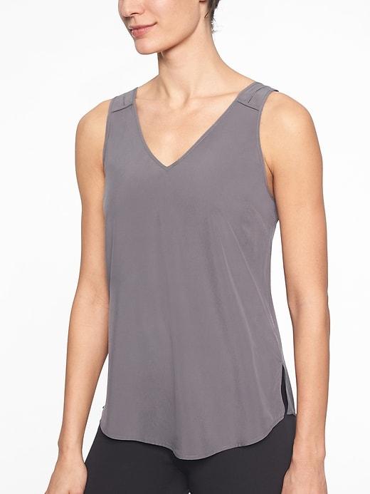 Athleta Womens Fws Tank Silver Bells Size Xxs