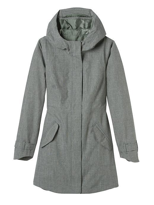 Athleta Womens Rainfall Jacket Size M - Jasper Green