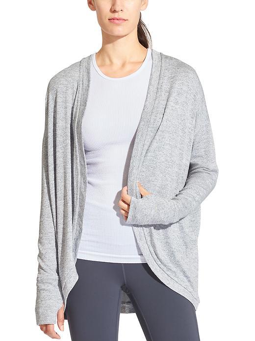 Athleta Womens Pose Wrap Size M - Light Grey