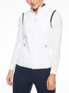 Athleta Womens Insulated Flurry Vest Bright White Size M