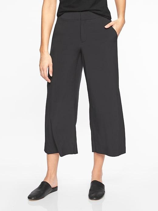 Athleta Womens Tribeca Crop Pant Black Size 8