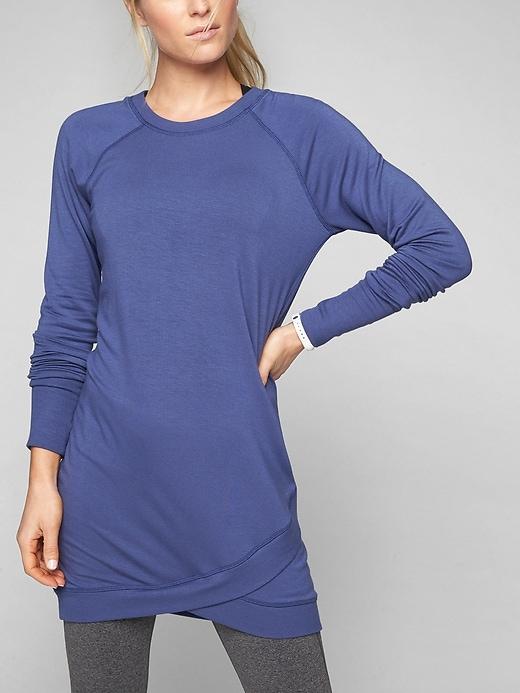 Athleta Womens Criss Cross Dress Rain Check Size Xl