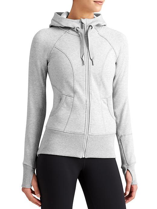 Athleta Womens Strength Hoodie 2 Size 1x Plus - Grey Heather