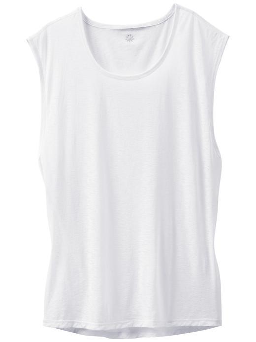 Athleta Crunch Muscle Tank - White