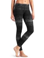 Athleta Womens Flare Chaturanga Tight Size Xl - Charcoal Grey Multi