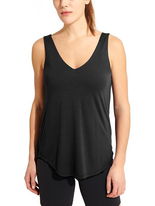 Athleta Womens Lake Tank Size M - Black