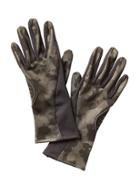 Athleta Womens Lightweight Run Glove Camo Floral Print Size L/xl