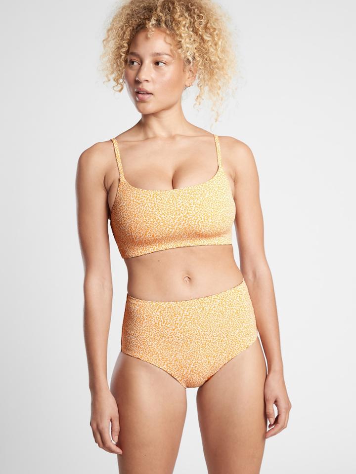 Scoop Jacquard Bikini Top D-dd