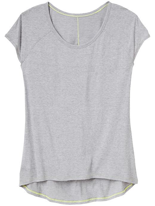 Athleta Womens Tinsley Tee 2 Size Xxs - Grey Heather