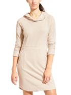 Athleta Womens Power Down Dress Size L Tall - Oatmeal Heather