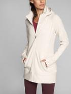 Athleta Womens Cya Stronger Hoodie Toasted Brown Heather Size L