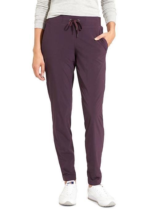 Athleta Womens Midtown Ankle Pant Size 0 - Wild Raisin