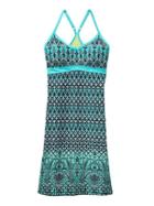 Athleta Printed Shorebreak Dress - Tide Blue Bombay