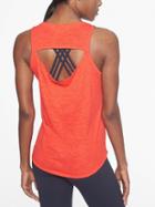 Athleta Womens Organic Daily Cowl Tank On Fire Size L