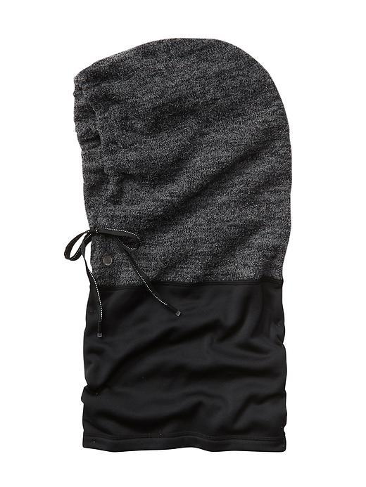 Athleta Womens Polartec Hood Size One Size - Heather Grey