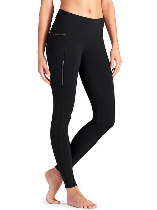 Athleta Womens Sly Drifter Tight Size L - Black