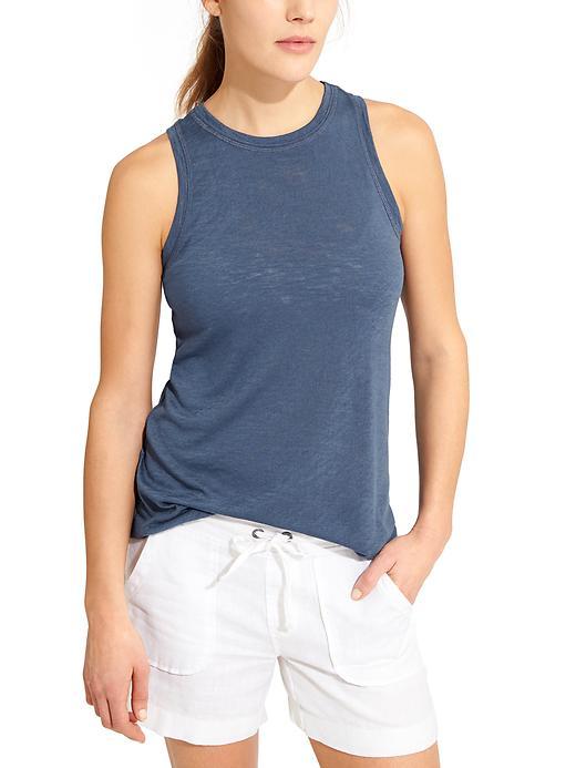 Athleta Womens Breezy Tank Size 2x Plus - Iron Blue