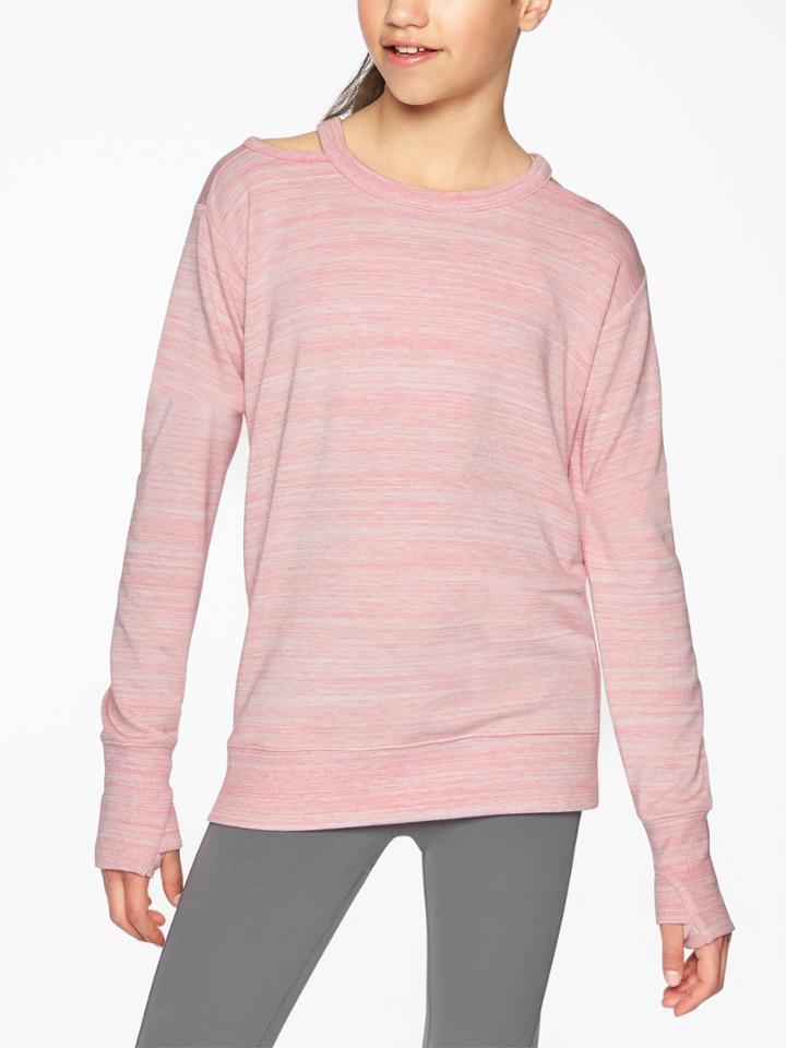 Athleta Girl Cold Shoulder Sweatshirt